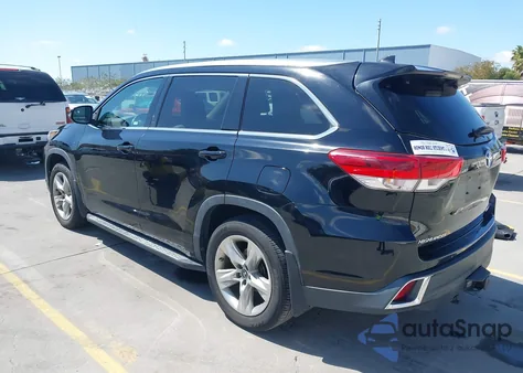 2018 Toyota Highlander Limited from USA, damaged, VIN 5TDDZRFH7JS832717